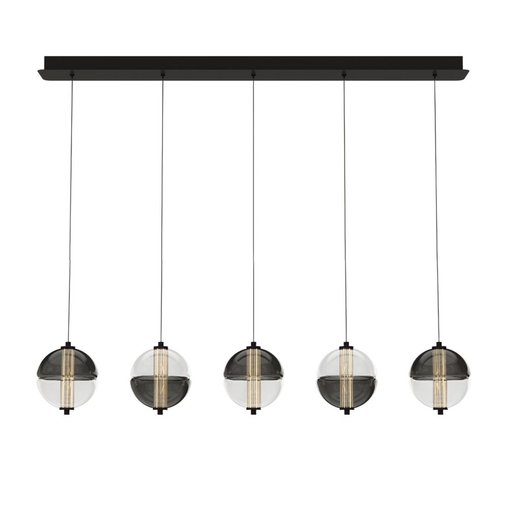 Подвесной светильник MD24022079-5B black/smoky