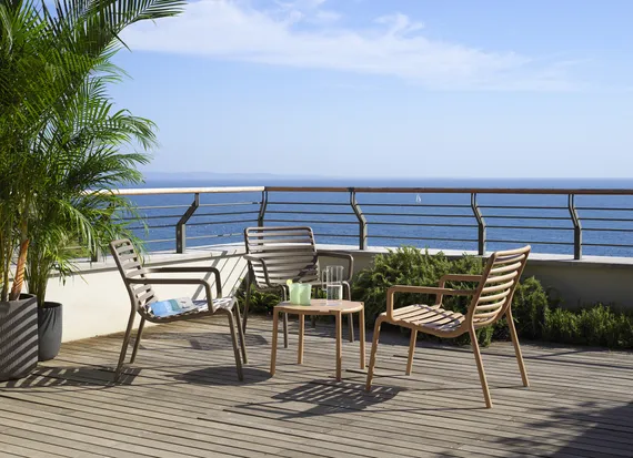 Уличное кресло Doga Relax, капучино