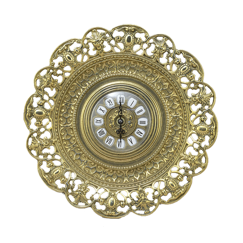 Часы-блюдо в рамке Барокко