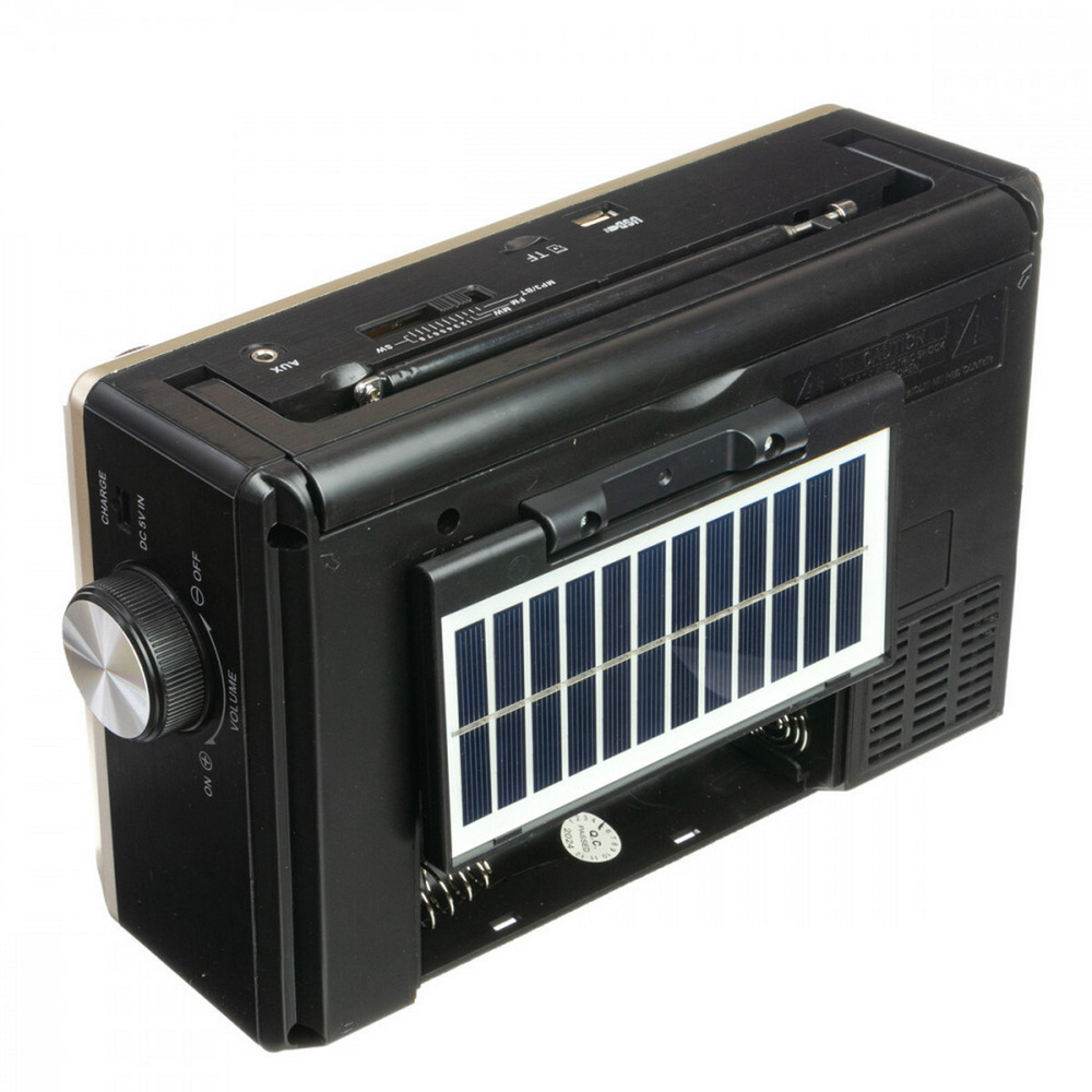 Радиоприемник с MP3 плеером+Solar panel Golon RX867S
