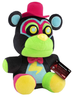 Фигурка плюшевая Funko Plush FNAF Security Glamrock Freddy 7" 59561