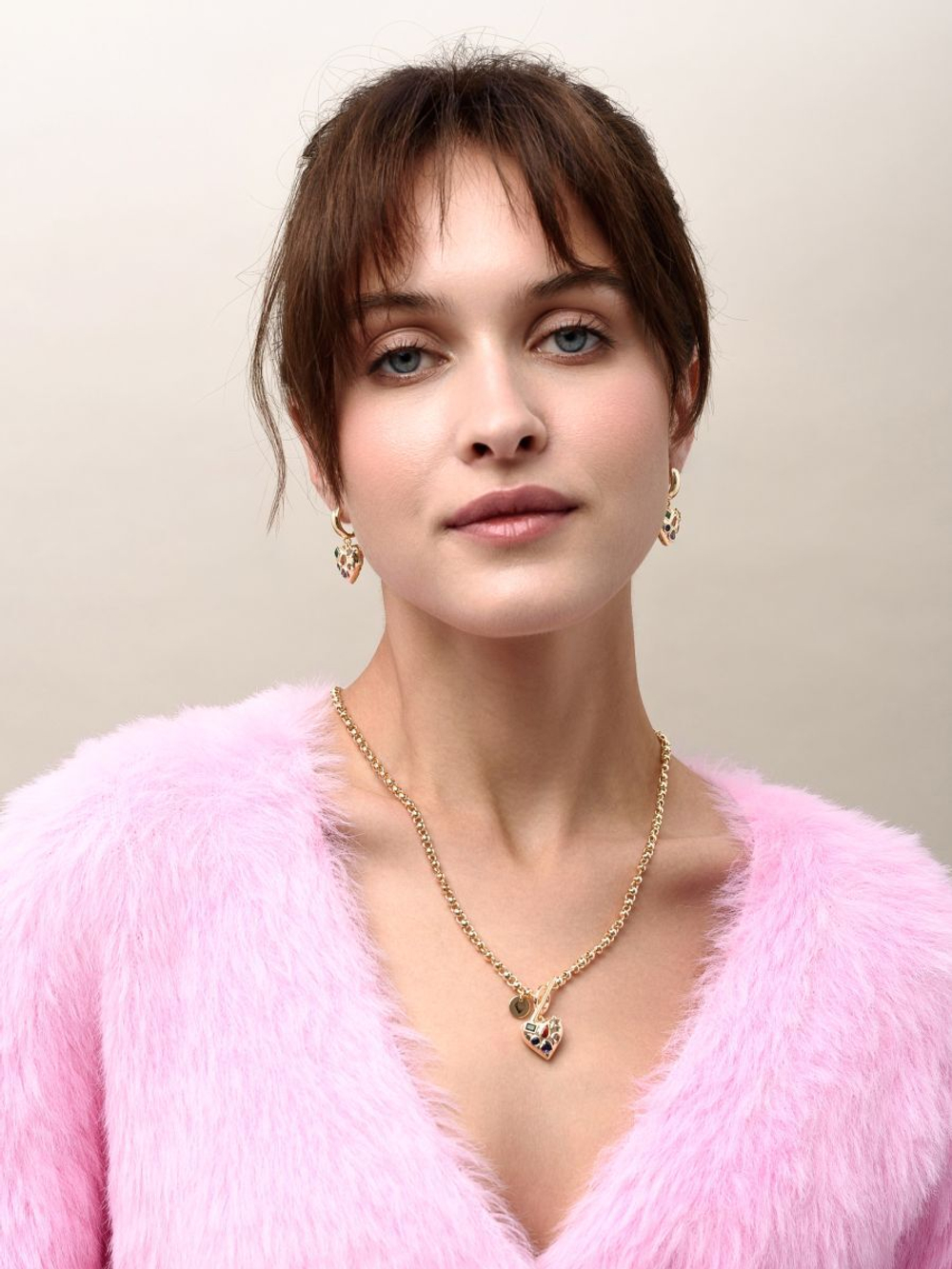 Колье "Love Color Shine" Gold