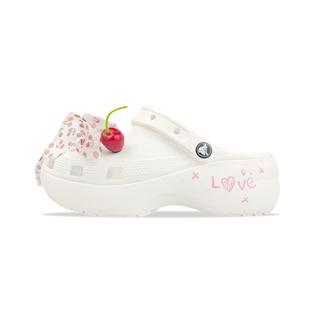 Crocs Classic Platform Clog Classic Clog Eva Love