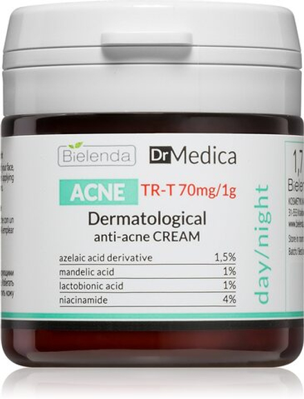 Bielenda Dr Medica Acne - крем для лица для жирной кожи, склонной к акне /   50  ml  / GTIN 5902169030377