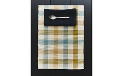 Zara Home сервировочная салфетка из хлопка, узор в полоску, 50 35 см