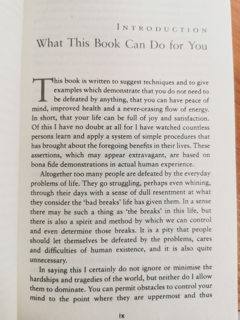 Power of Positive Thinking