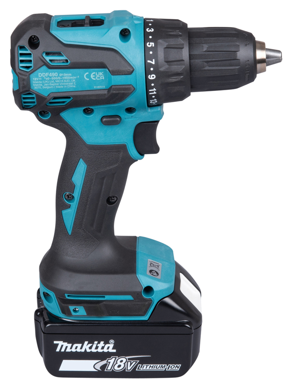 Аккумуляторная дрель-шуруповёрт Makita DDF490Z