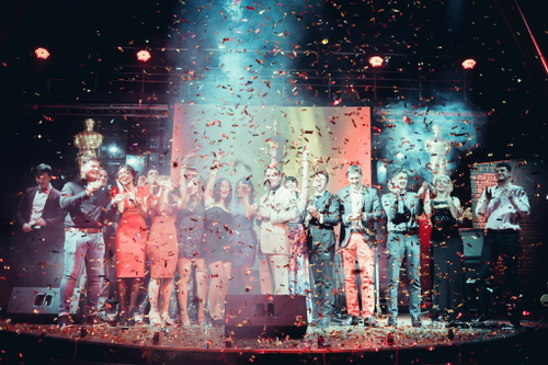 Пушка пневматическая (заряд 250 гр конфетти/серпантин)