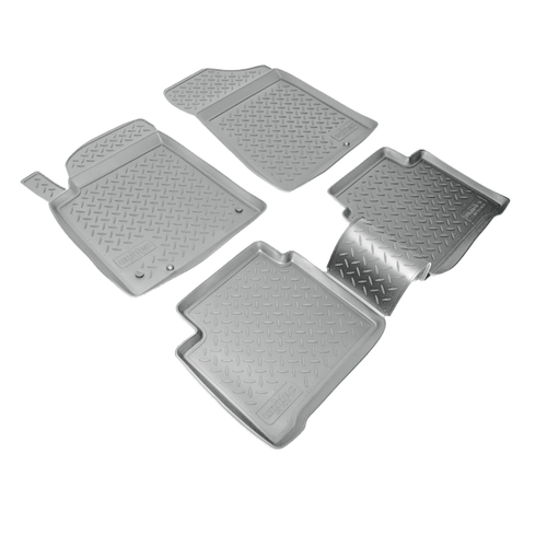Ковры в салон Norplast/Unidec для Nissan Teana (2008-2014), Серый, арт.NPL-Po-61-71-G