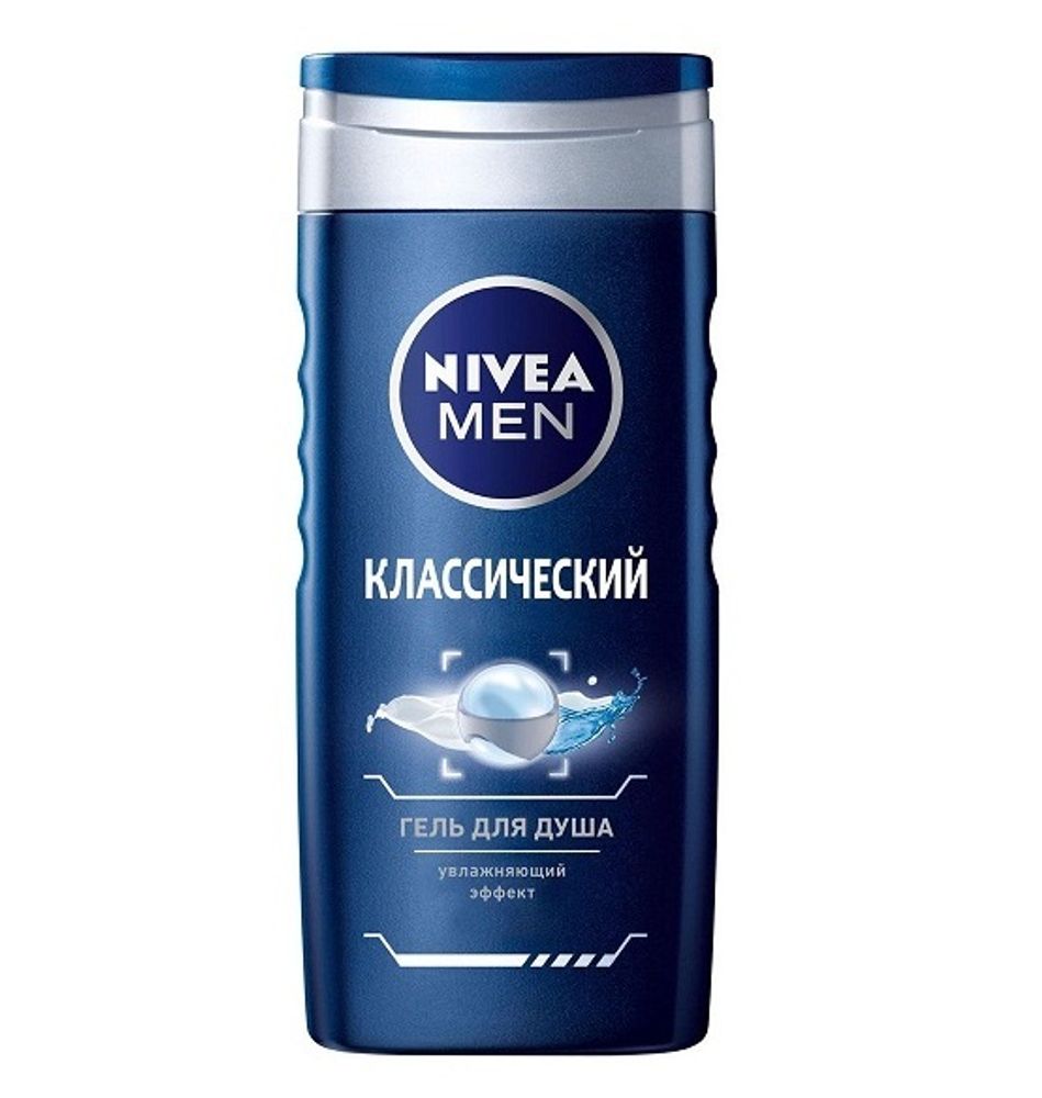 Nivea Men Гель для душа Классический, 250 мл