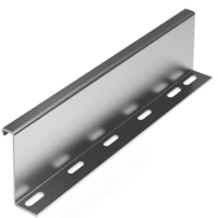 Разделительная перегородка H 200 мм, L 1,5 м, цинк-ламельный (аналог горячеоцинкованный)