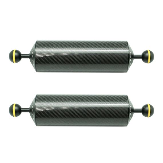 Штанга карбоновая Sea Frogs 10"/25.4 cm D-60 mm поплавок шар & шар