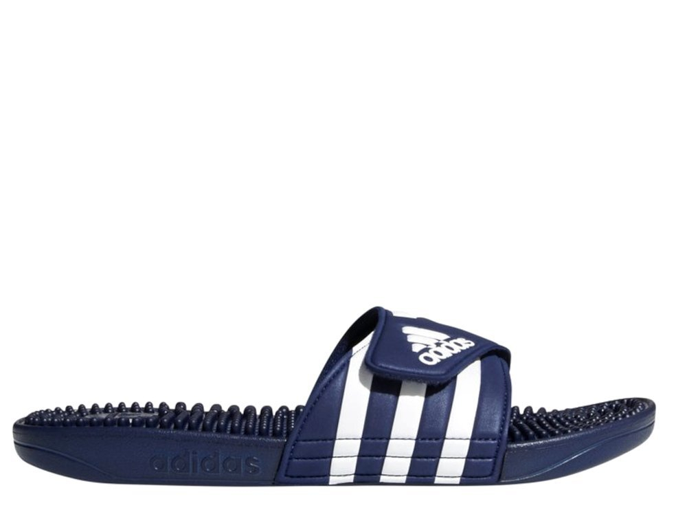Мужские шлепанцы adidas Adissage M Сине-Белые