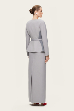Серая юбка-макси "Симона 2"