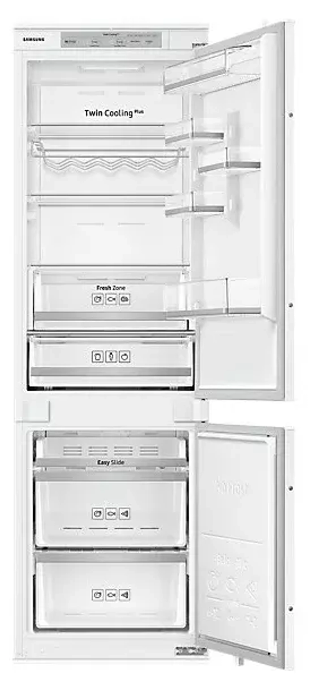 Встраиваемый холодильник комби  Samsung BRB260030WW к2