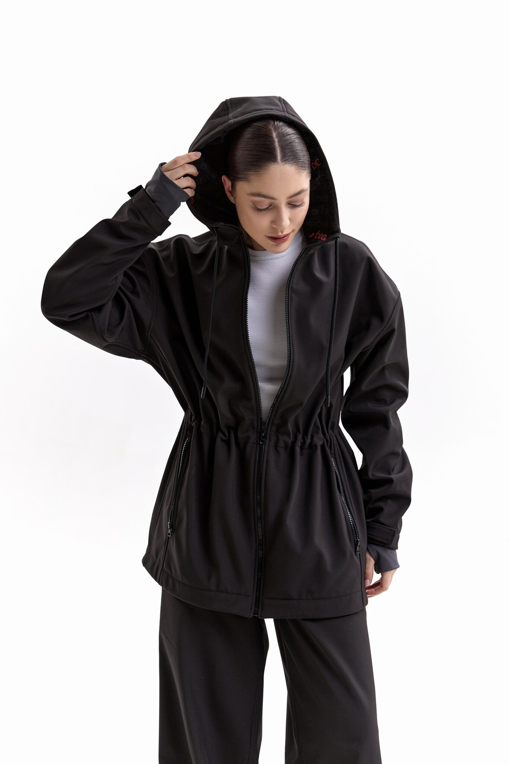 Куртка демисезонная черная