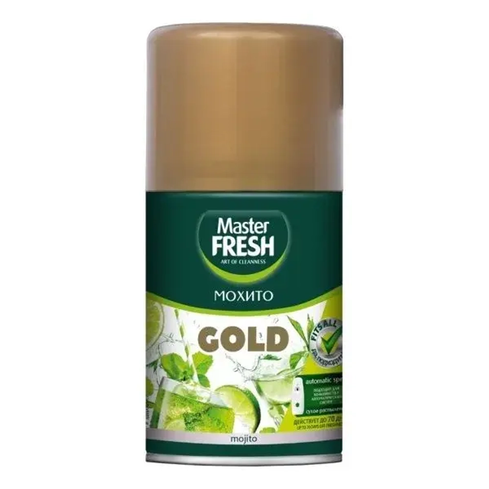 Освежитель воздуха сменный баллон Мохито 250 мл Master FRESH