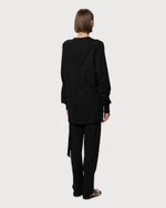 RICK OWENS DRKSHDW ЛОНГСЛИВ ЧЕРНЫЙ ЖЕНСКИЙ HOLLYWOOD LEVEL LS