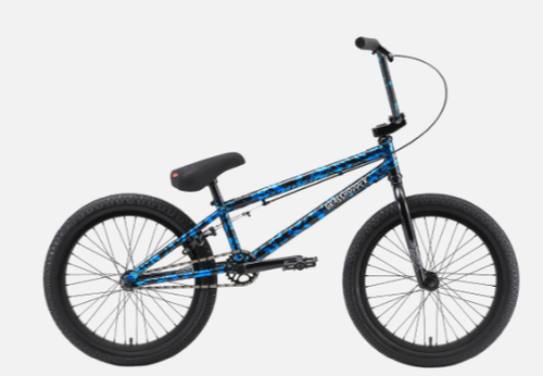 Велосипед Tech Team GRASSHOPPER 20"2022 сине-черный