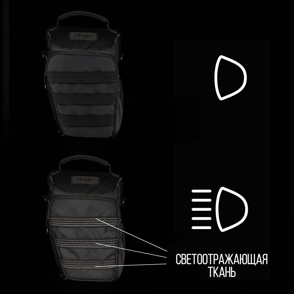 Фотосумка Tenba Axis v2 Tactical 4L Top Loader Black 637-750