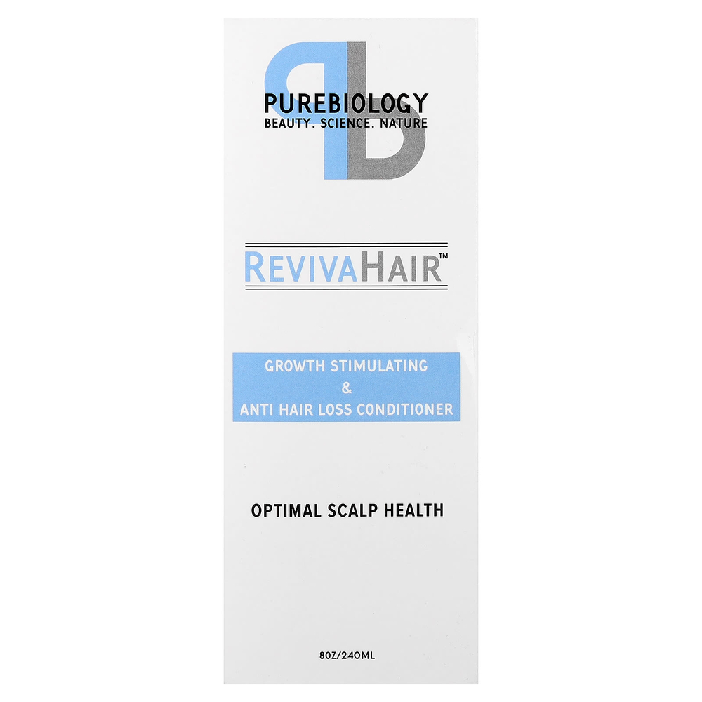Pure Biology, RevivaHair™, кондиционер для стимуляции роста и против выпадения волос, 240 мл (8 унций)