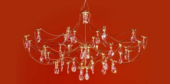 Подвесной светильник Freya LED Amela FR6138PL-L30BS