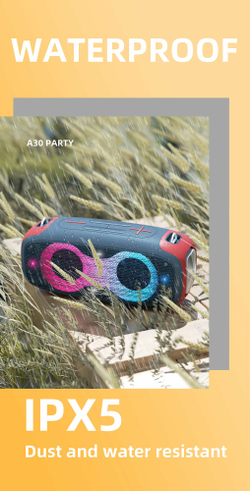 Беспроводная Bluetooth колонка Hopestar A30 PARTY 70W / 8800mAh черная