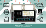 Магнитола для Toyota Land Cruiser Prado 150 2014-2017 - Vaycar VA77-0531 на Android 13, 8-ядер, 4G SIM-слот