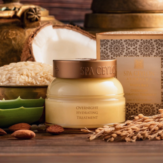 Ночная увлажняющая маска "БЕЛЫЙ РИС" (100гр)