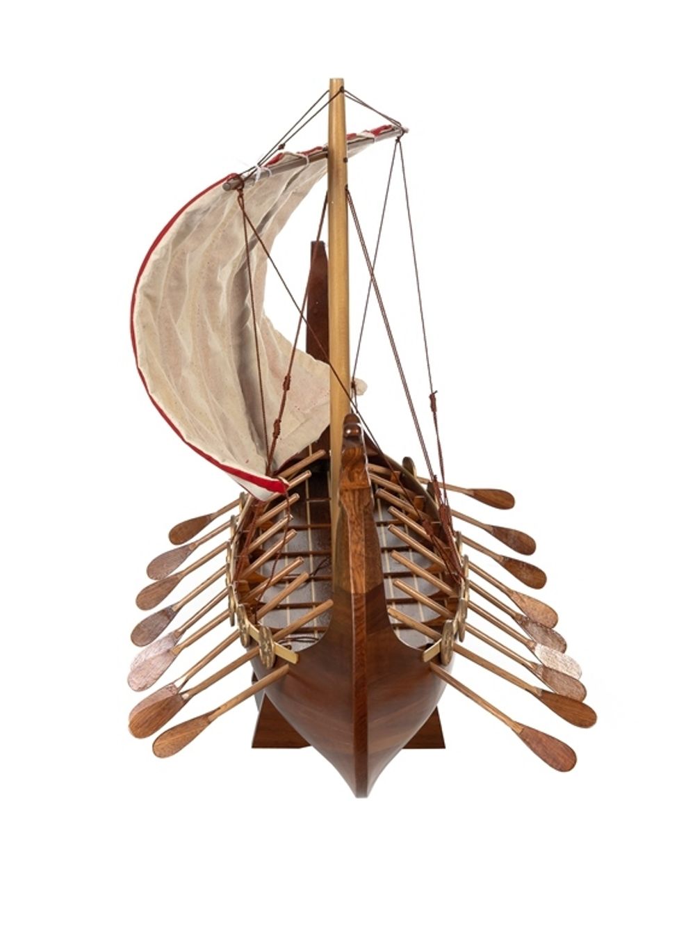 FB011W-60 Корабль викингов Драккар, 60х20х45см