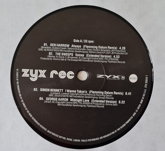 Various – ZYX Italo Disco New Generation Vol.4 LP