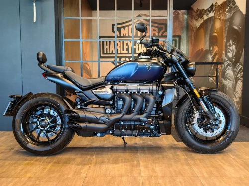 Triumph Rocket 3 GT STORM, 2024 Blue Satin