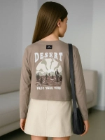 Лонгслив для девочки летний