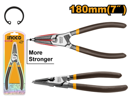 Съемник  стопорных колец прямой INGCO HCCP261803 INDUSTRIAL 180 мм