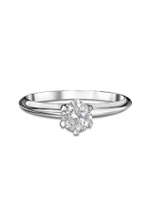 Кольцо с бриллиантом 0.50 ct.