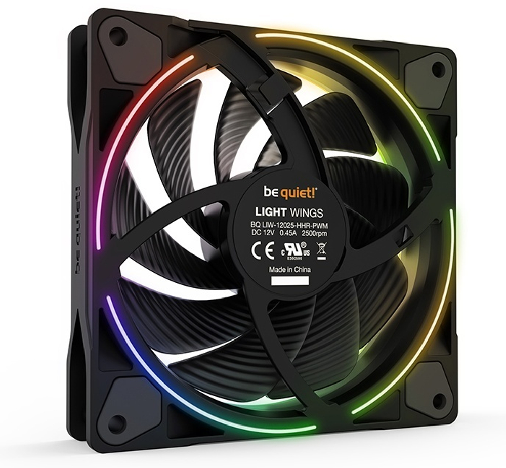 Вентилятор be quiet Light Wings 120mm PWM high-speed ARGB