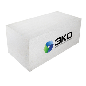 Блок ЭКО газобетонный D500 600х250х125 мм