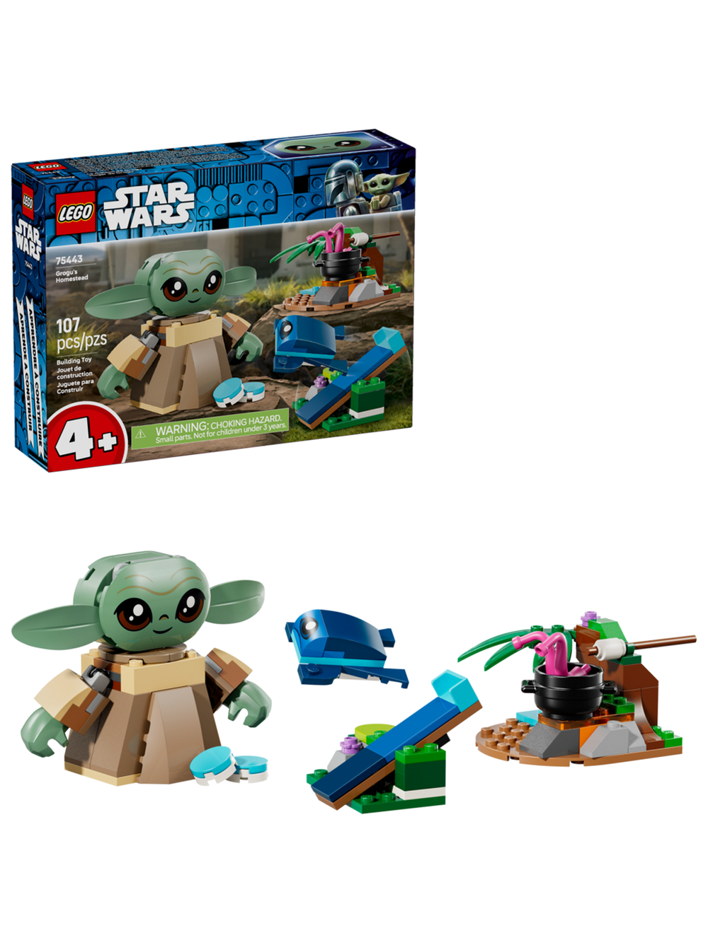 LEGO Star Wars 75443 лего Дом Грогу — игровой и коллекционный набор 6+