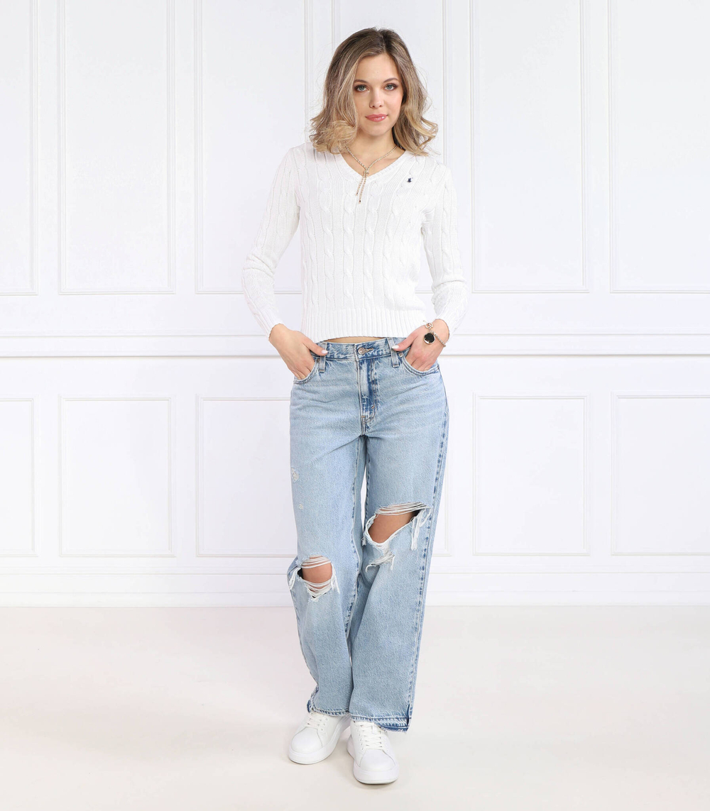 свитер POLO RALPH LAUREN - белый(211891641)