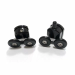 Душевой уголок ABBER Schwarzer Diamant AG30130BH-S100B 130х100 стекло прозрачное/профиль черный