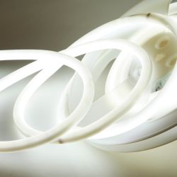 ULS-N40-2835-120LED-m-16mm-IP68-DC24V-10W-m-5M-6500K NEON SET01 Комплект светодиодной ленты для бань и саун. до +100С. катушка 5м. Дневной свет 6500К. Крепление в-к. TM Uniel