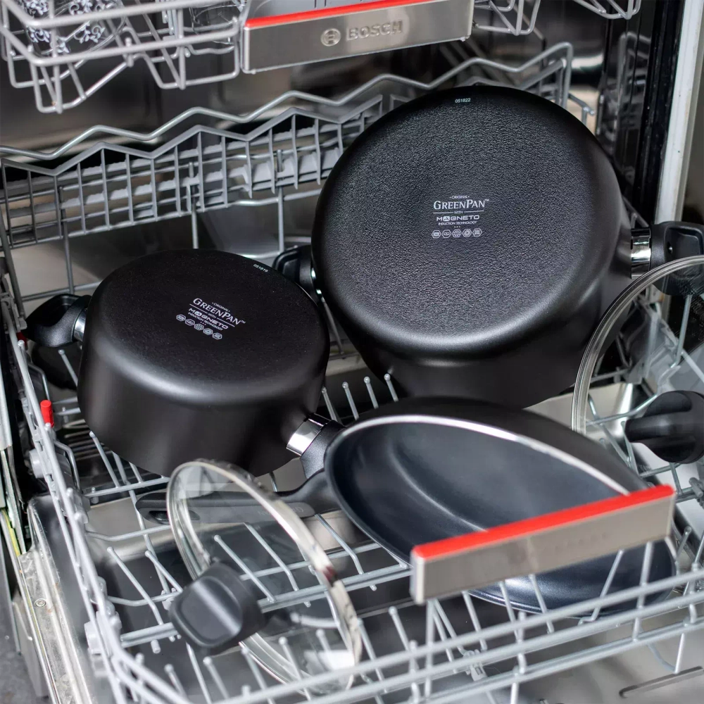 GreenPan - Сковорода Memphis с крышкой 28см 4,2л / артикул   CC001662-001  / GTIN 4895156652076