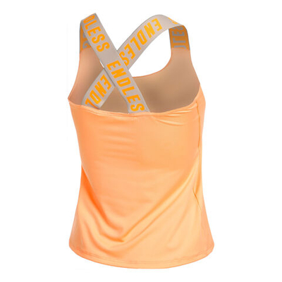 Женская теннисная майка Endless Iconic Tank Top Women - Apricot
