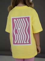 Футболка для девочки с принтом