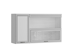 Полка навесная Ливорно ЛН-4, ясень