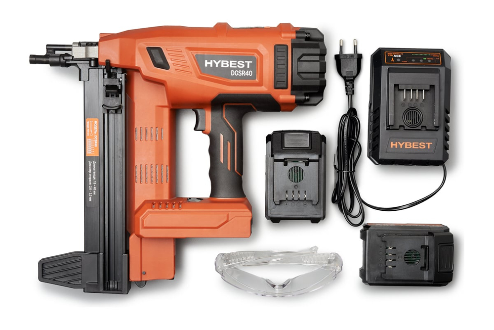 Аккумуляторный монтажный пистолет HYBEST DCSR40
