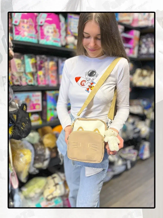 Сумка для девочки подростка Pusheen Cat сумочка Кот Пушин