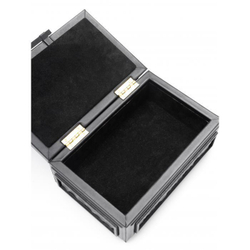 Шкатулка прямоугольная «Turtle». Цвет черный