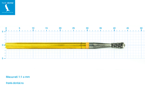 Фреза твердосплавная Frank Dental типа HP - C.77KFQM.104.023