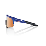 Спортивные очки с диоптриями 100% Speedcraft / Gloss Cobalt Blue / HiPER Copper Mirror Lens